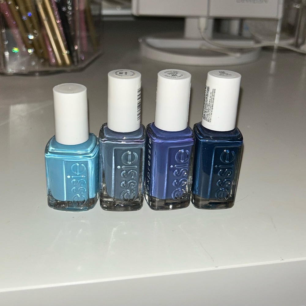 💙🦋 Essie Blue Nail Polish Set - 4 Shades!!